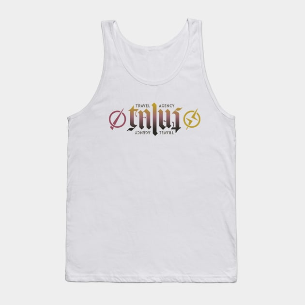 Talus (dark) Paladins Champion Logo Tank Top by dcmjs